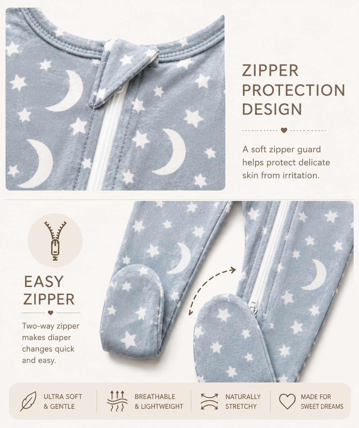 Bamboo Cotton Blend Pajamas