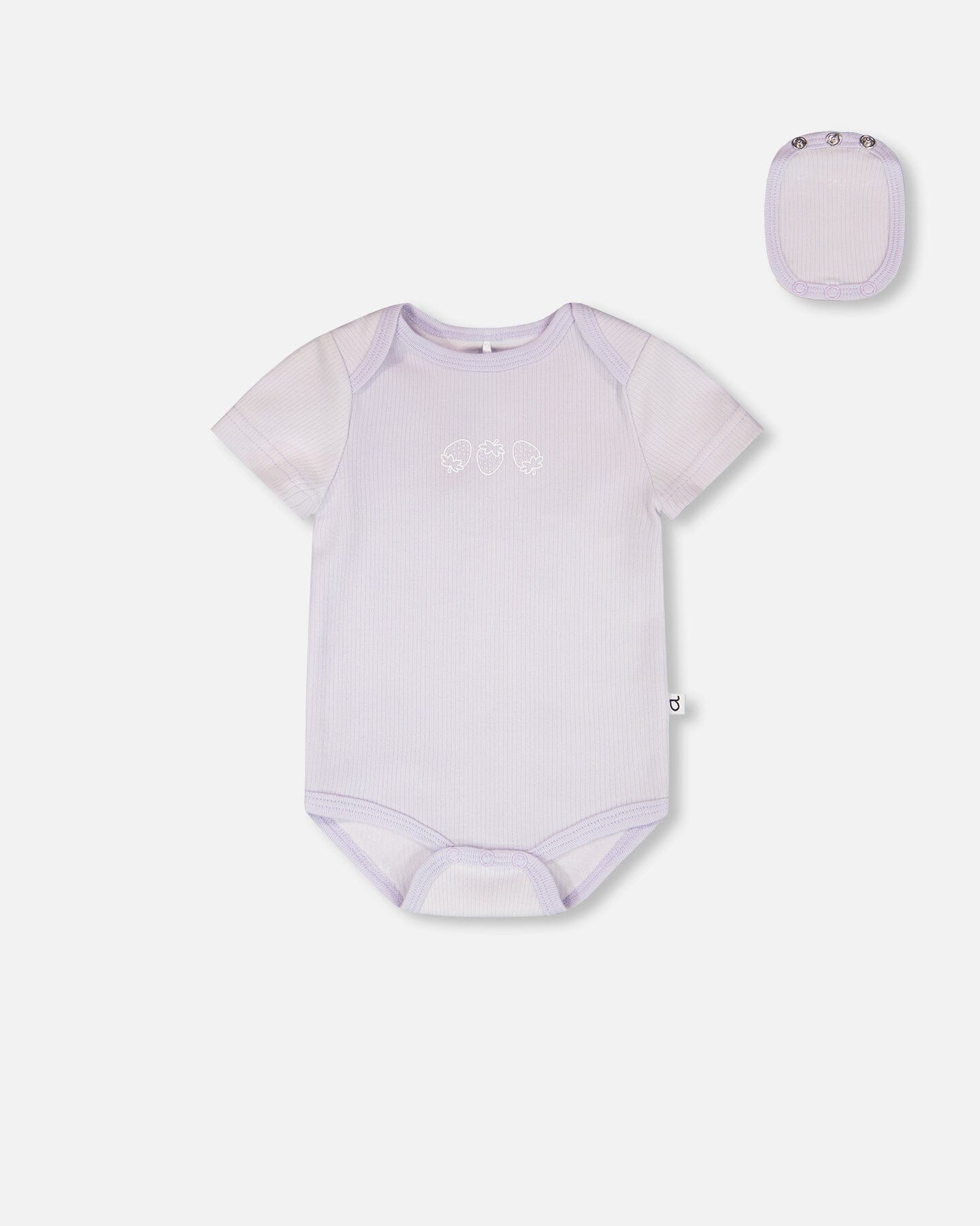 Lilac Organic Cotton Bodysuit