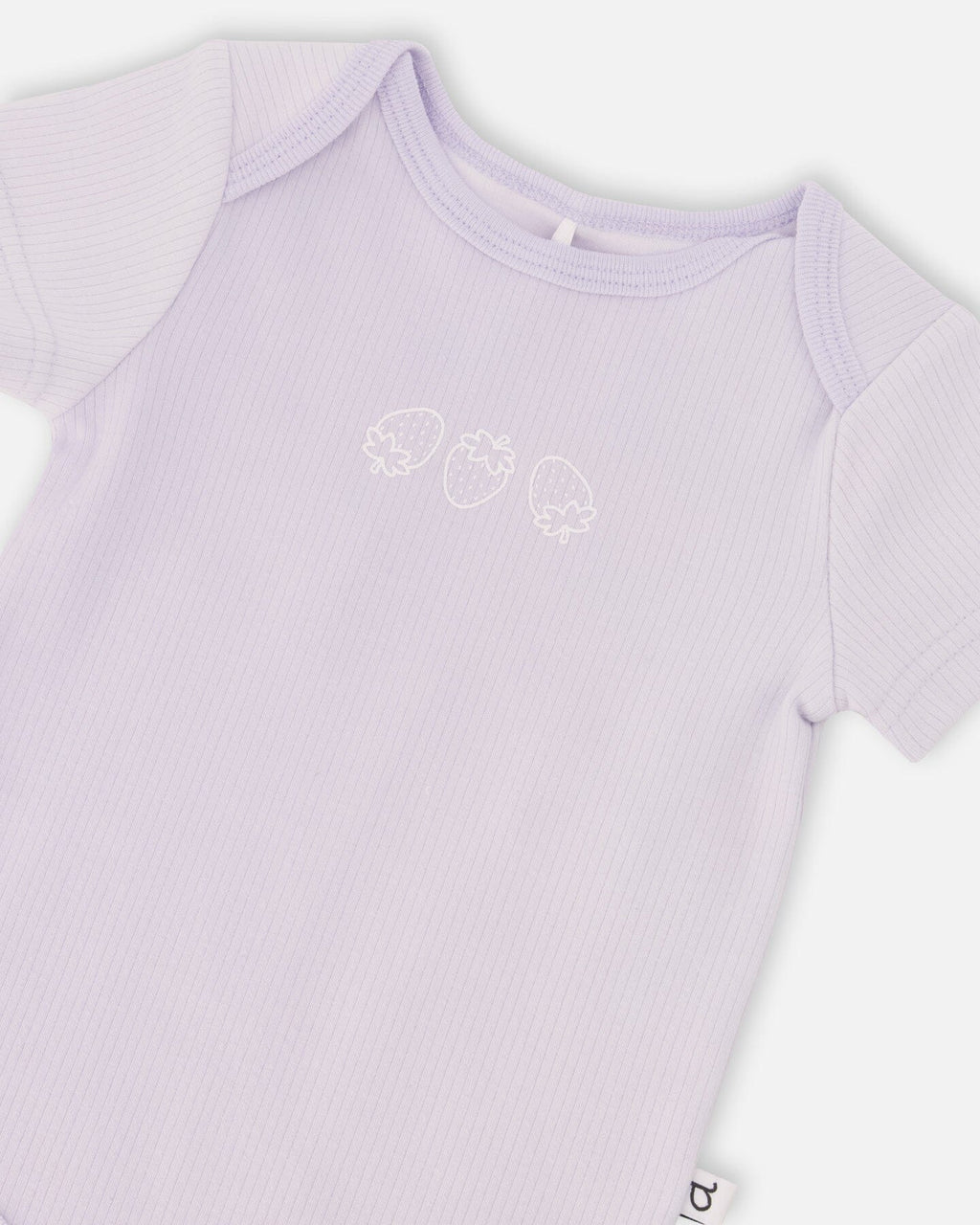 Lilac Organic Cotton Bodysuit
