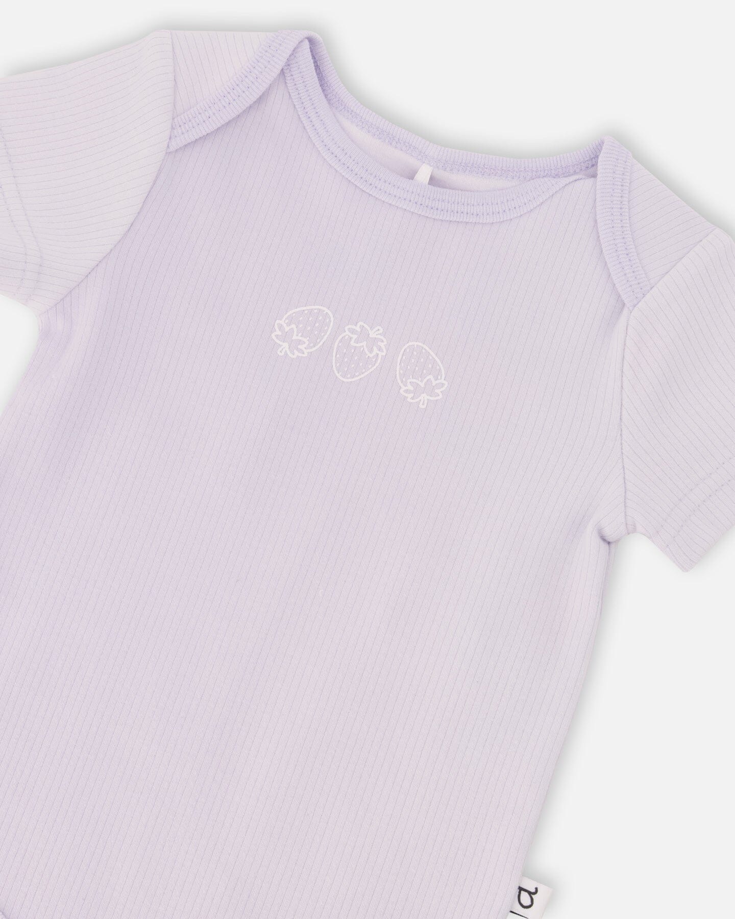 Lilac Organic Cotton Bodysuit