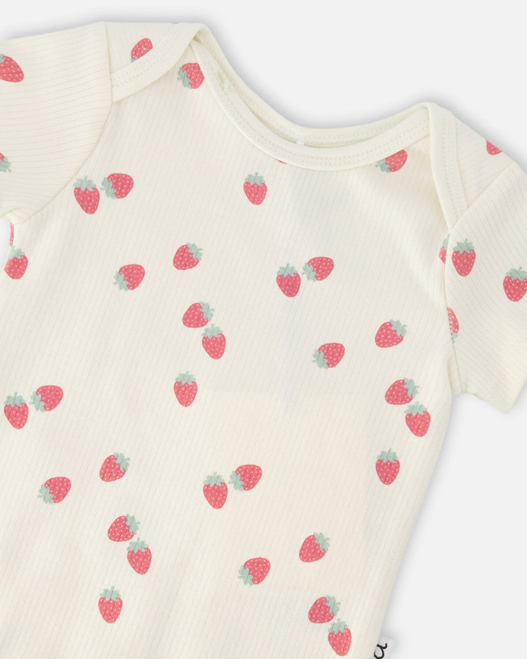 Strawberry Organic Cotton Body Suit