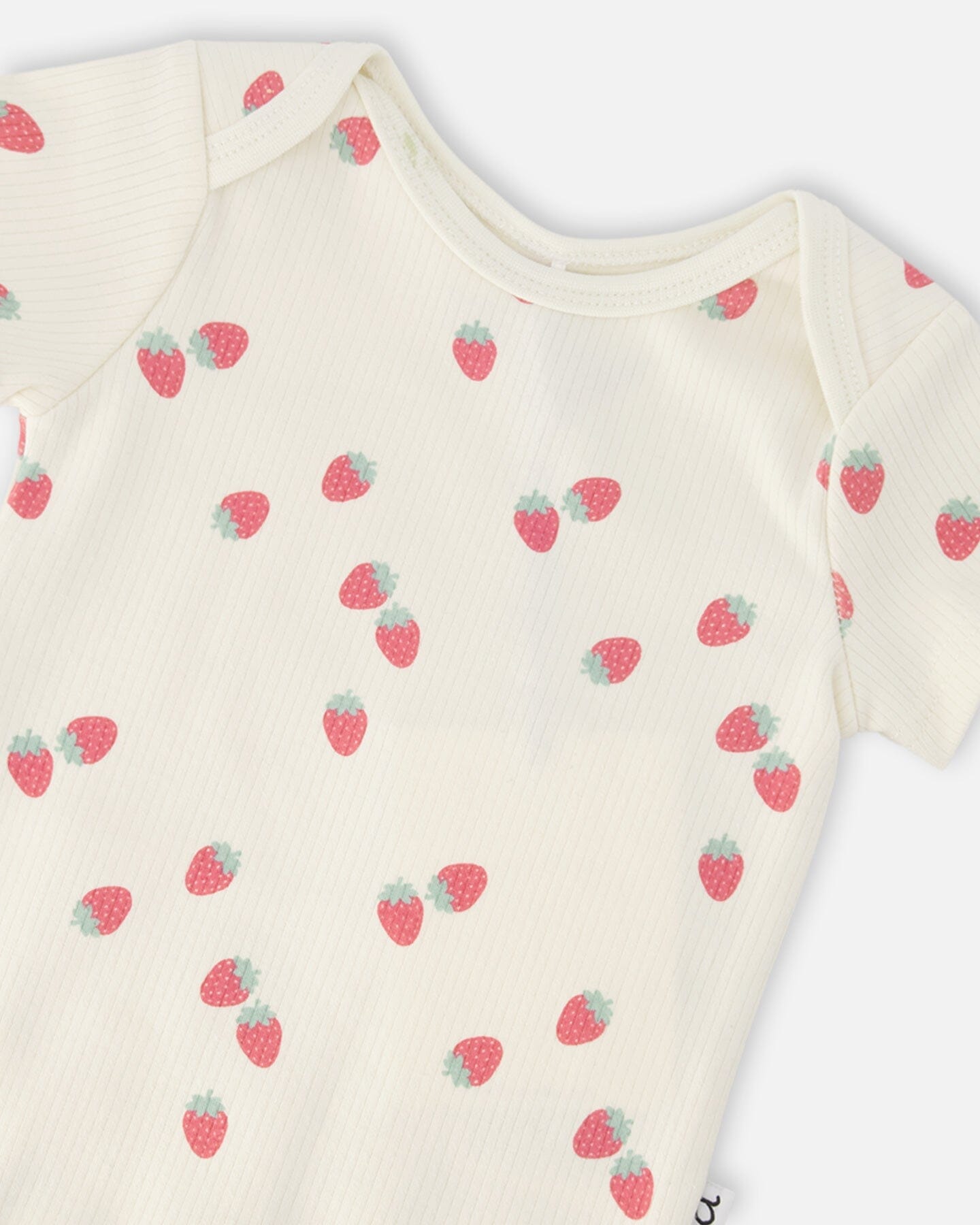 Strawberry Organic Cotton Body Suit