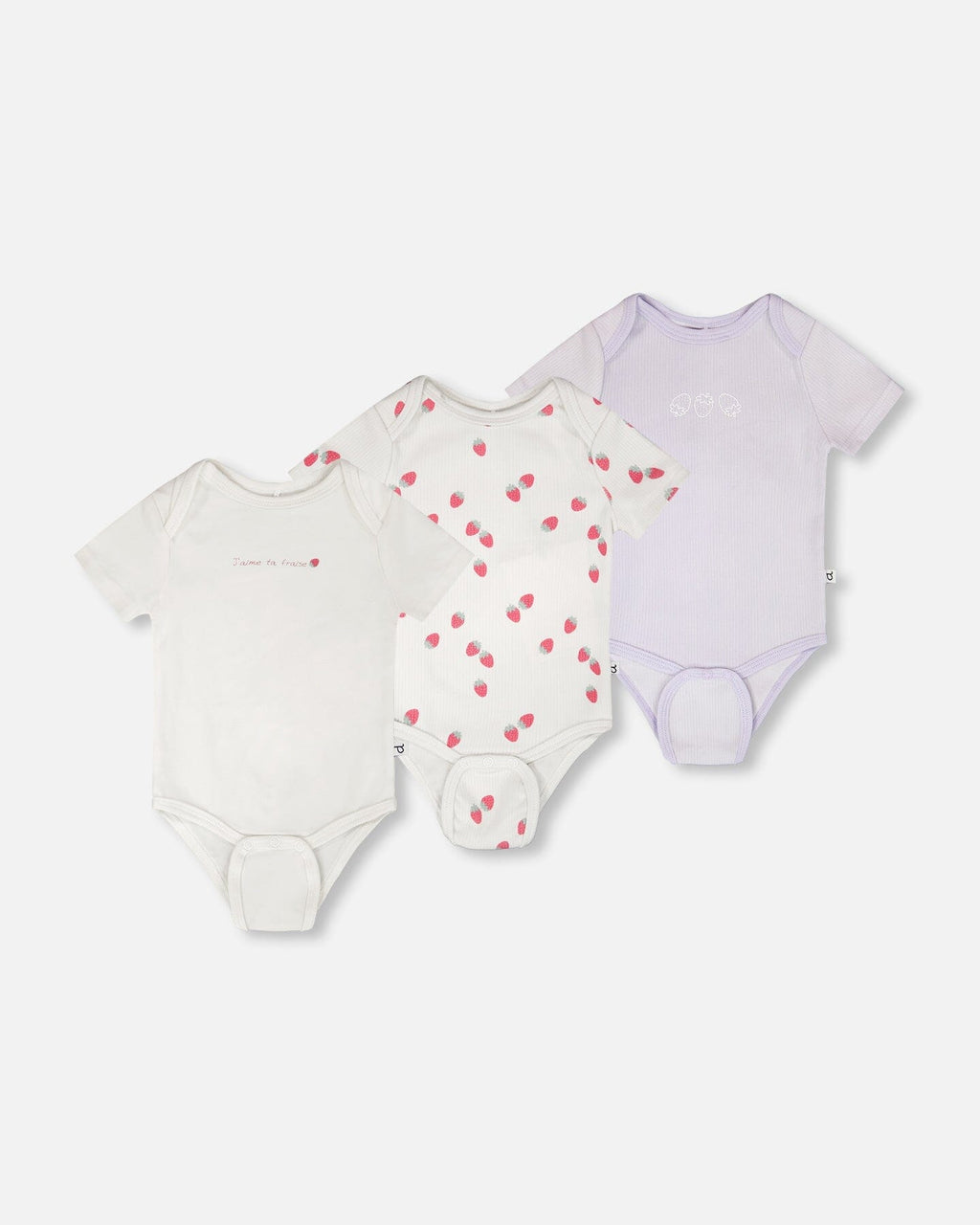 Organic Cotton Bodysuit 3 pack