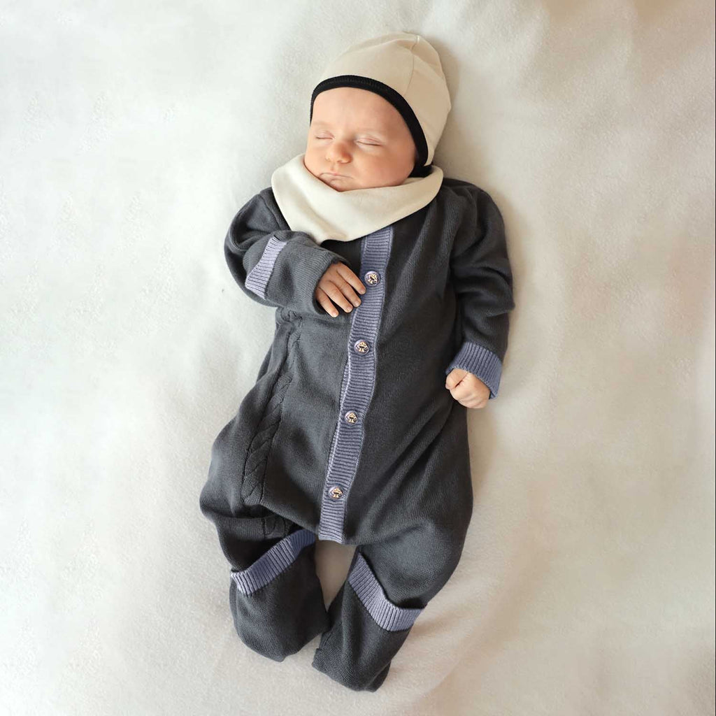 100 % Organic Cotton Newborn Romper