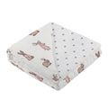 Powder Pink BunnyBamboo Blanket