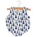 Bamboo Muslin Tree Romper