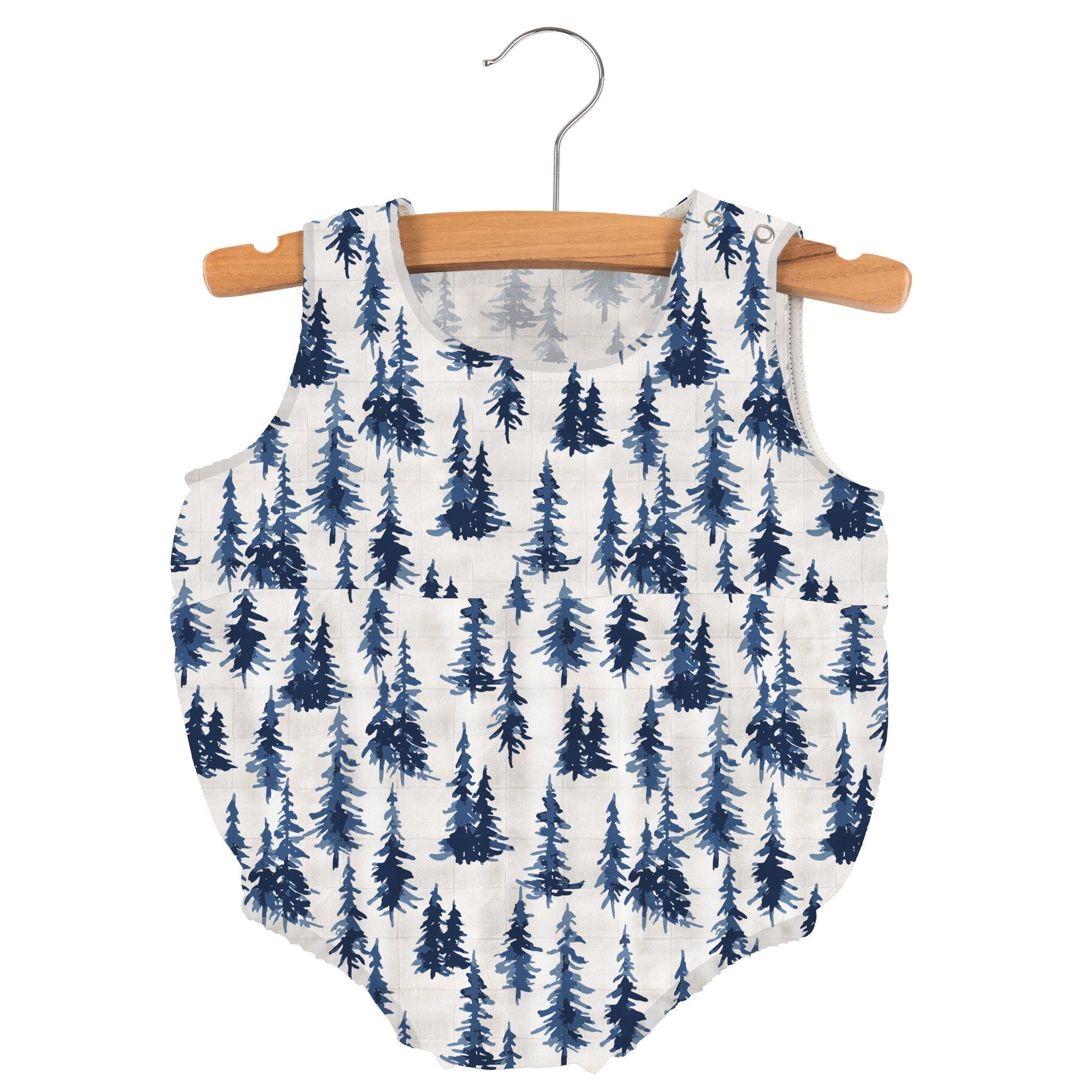 Bamboo Muslin Tree Romper