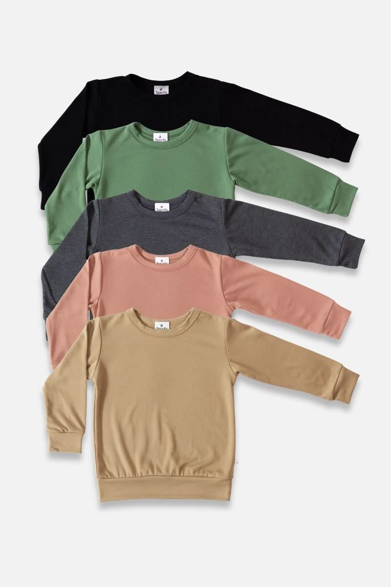 Bamboo Pullover -Terracotta